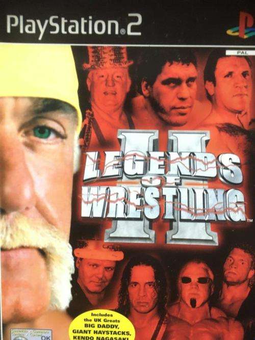 PS2 - Legends of Wrestling II