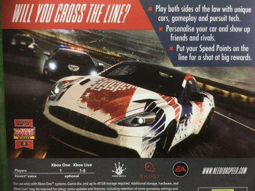 Xbox ONE - Need for Speed Rivals