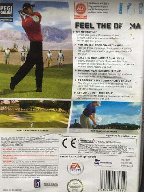 Wii - Tiger Woods PGA Tour 10