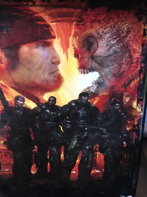 Xbox 360 - Gears of War Limited Collectors Edition (Steelbook case book etc - See pictures)