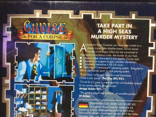 PC - Big Box  Cruise for A Corpse (Boxed Game) (Retro)