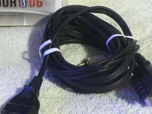 Playstation 2 - Black Slim Line Console c/w 1 x Original Controller, AV + Power Cable 1 x Game