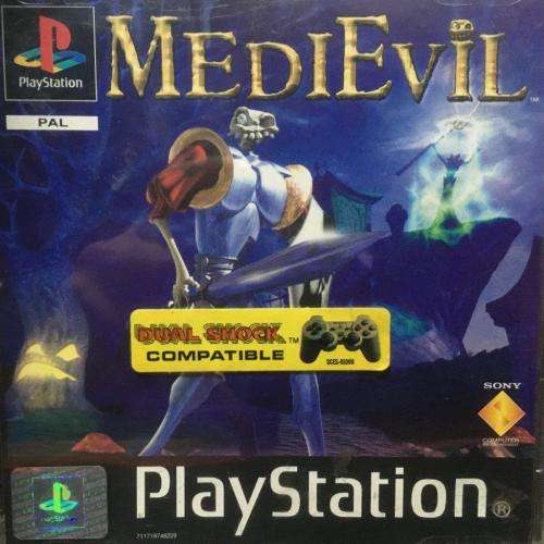 PS1 - Medievil (Pal Black Disc)