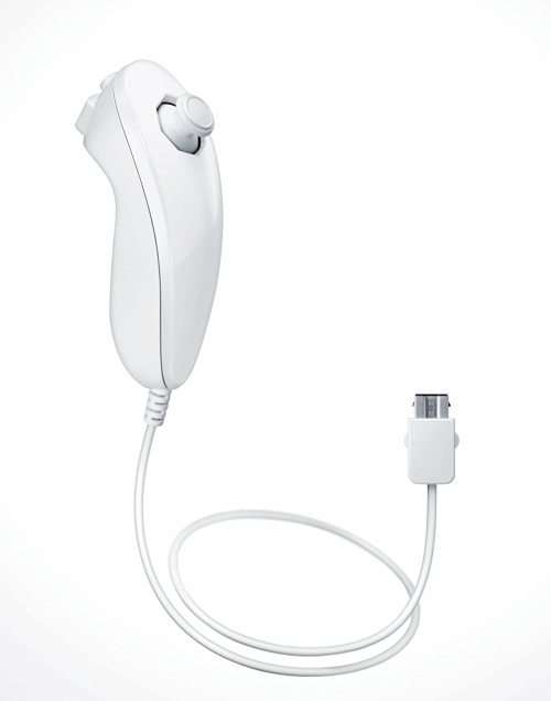 Nintendo Wii - Official Nintendo White Wii Nunchuck