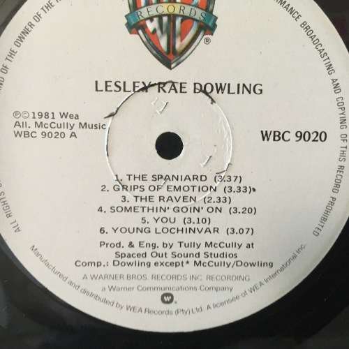 LP - Lesley Rae Dowling