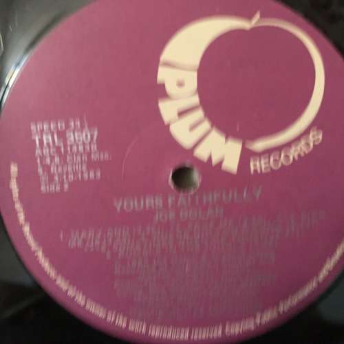 LP - Joe Dolan - Your`s Faithfully