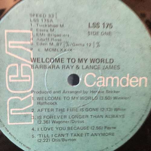 LP - Barbara & Lance Welcome To My World