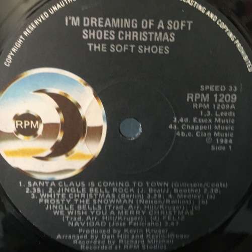 LP - Soft Shoes - I`m Dreaming of a Sof Shoes Christmas