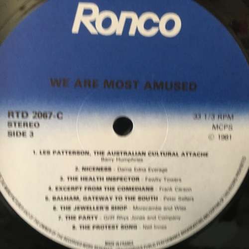 LP - We Are Most Amused (2LP)