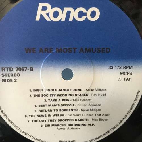 LP - We Are Most Amused (2LP)