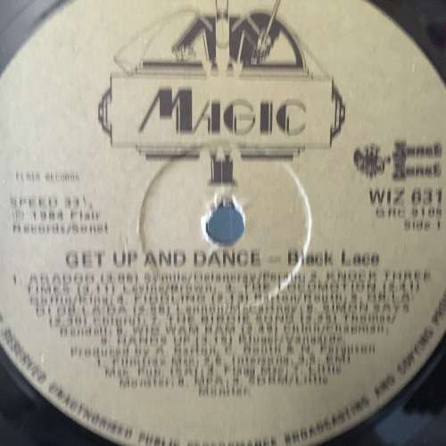 LP - Black Lace - Get Up And Dance