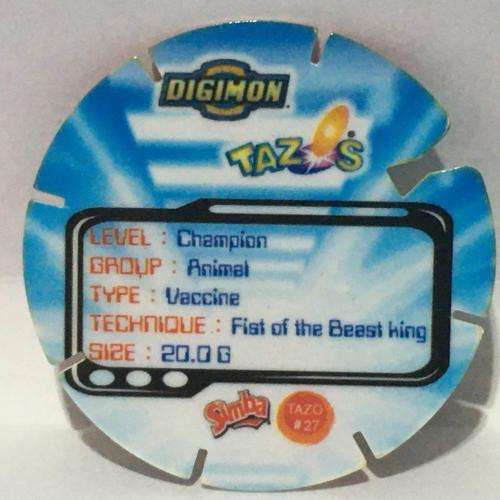 Digimon Tazo - Leomon 1998 (NOS)