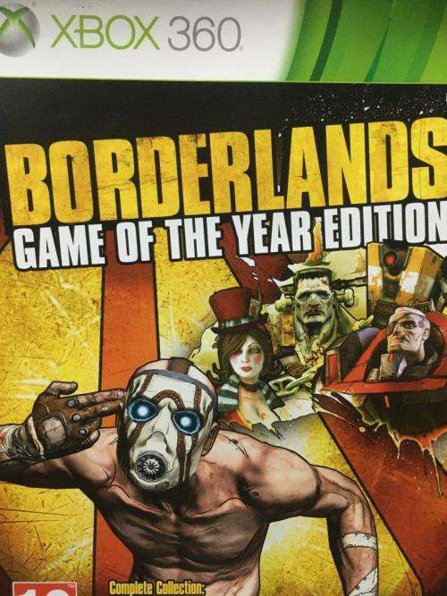 Xbox 360 - Borderlands - Game of the Year Edition