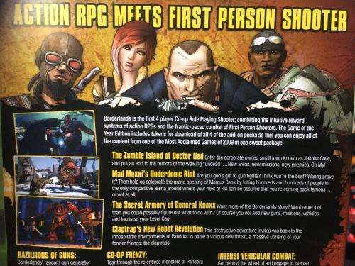 Xbox 360 - Borderlands - Game of the Year Edition