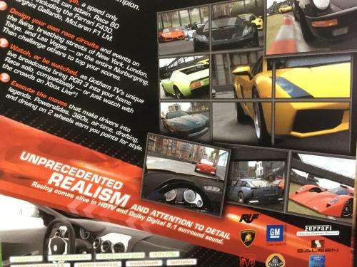 Xbox 360 - PGR Project Gotham Racing 3