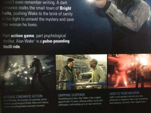 Xbox 360 - Alan Wake