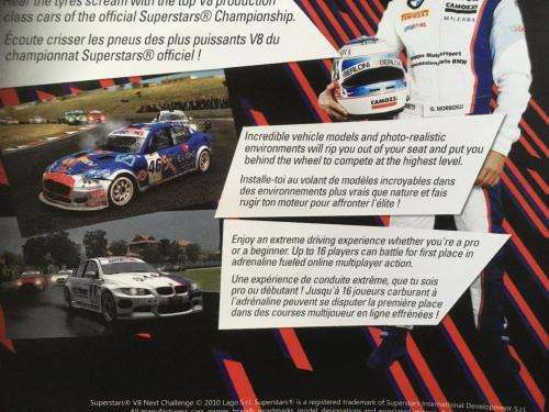 Xbox 360 - Superstars V8 Next Challenge