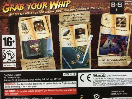 Nintendo DS - Indiana Jones and the Staff of Kings