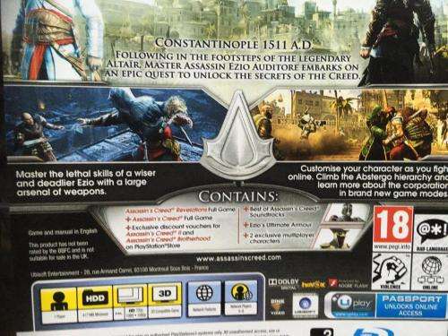 PS3 - Assassin`s Creed Revelations - Special Edition