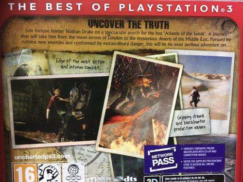 PS3 - Uncharted 3 Drake`s Deception - Essentials