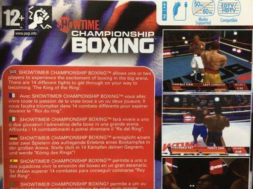Wii - Showtime Championship Boxing