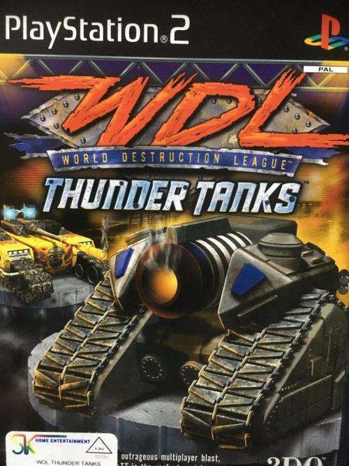 PS2 - WDL World Destruction League Thunder Tanks