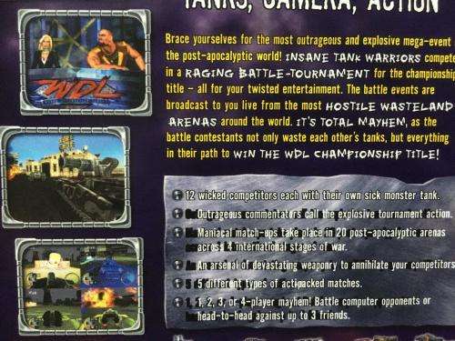 PS2 - WDL World Destruction League Thunder Tanks