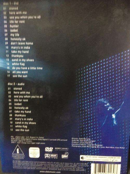 DVD - Dido Live at The Brixton Academy (DVD + CD)
