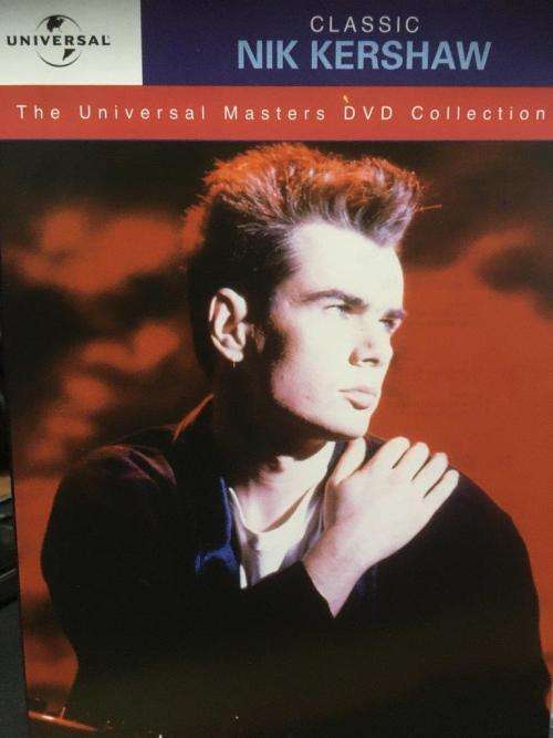 DVD - Nik Kershaw The Universal Masters DVD Collection