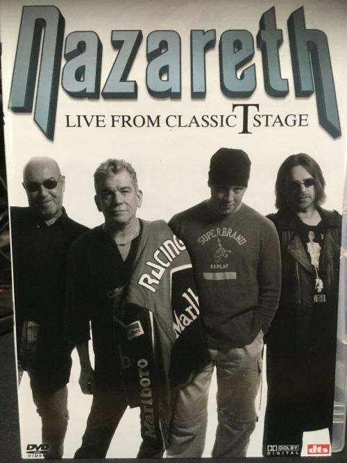 DVD - Nazareth Live From Classic Stage