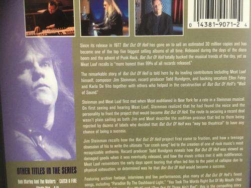 DVD - Meat Loaf Bat Out Of Hell