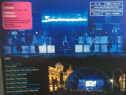 DVD - Santamaria 10 anos Ao vivo
