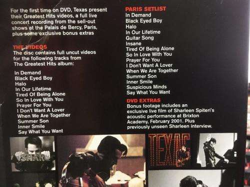 DVD - Texas Paris