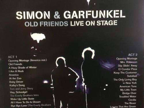 DVD - Simon & Garfunkel Old Friends Live On Stage