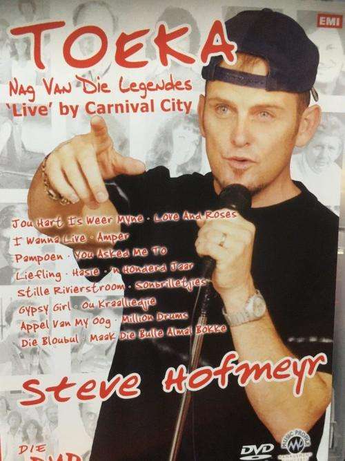 DVD - Steve Hofmeyr - Toeka