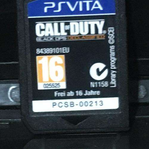 PSVITA - Call of Duty Black Ops Declassified - Cartridge Only
