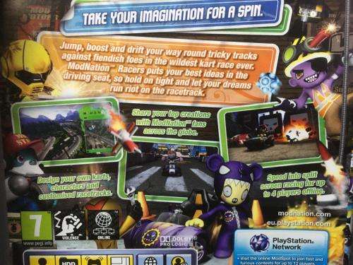 PS3 - Mod Nation Racers
