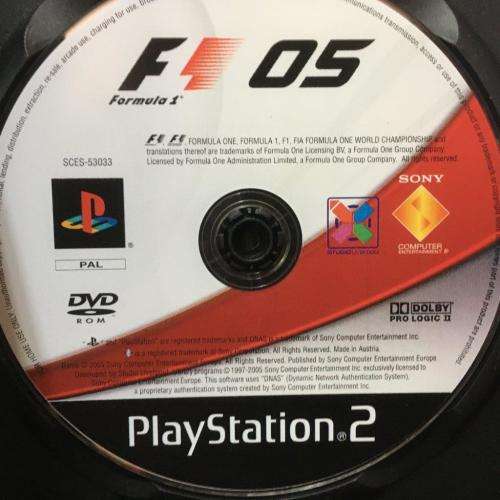PS2 - Formula 1 F105  (Disc Only)