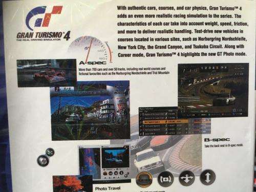 PS2 - Gran Turismo 4 NTSC/ U/C - Wont play on Pal systems