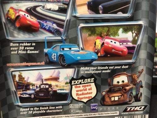 PS2 - Disney Pixar Cars - Platinum
