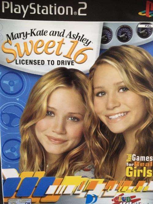 PS2 - Mary-Kate and Ashley Sweet 16 Licensed to Drive