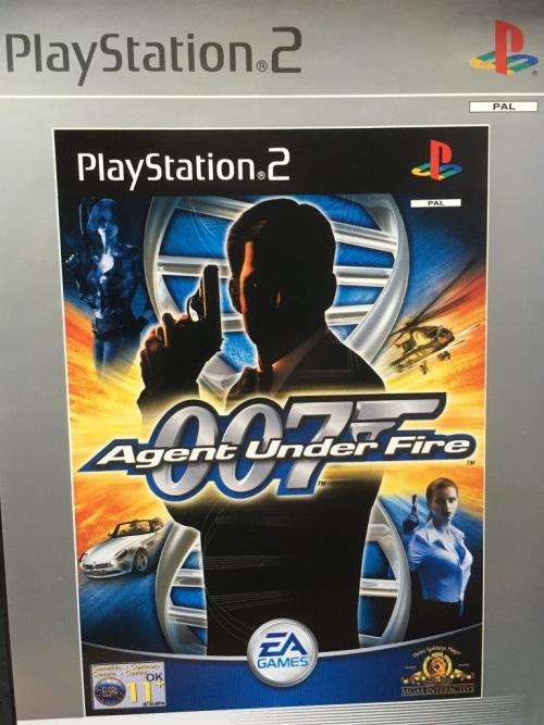 PS2 - James Bond 007 in ... Agent Under Fire - Platinum