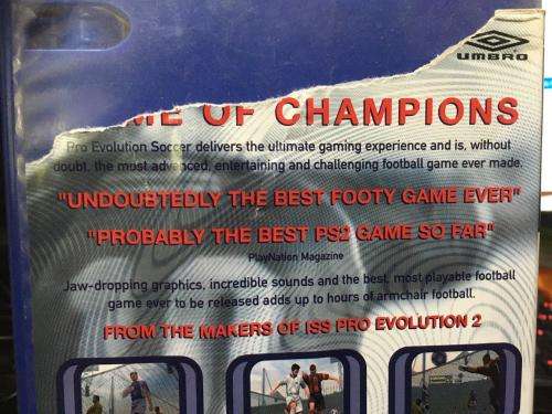 PS2 - Pro Evolution Soccer
