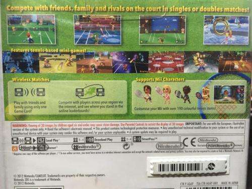 Nintendo 3DS - Mario Tennis Open - (New Sealed) Nintendo Selects