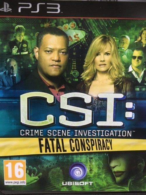 PS3 - CSI Crime Scene Investigation Fatal Conspiracy