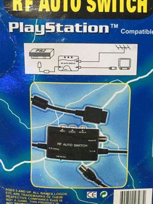 PS2 - Playstation RF Auto Switch AF-RF (NOS)