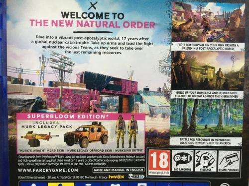PS4 - Far Cry New Dawn Superbloom Edition