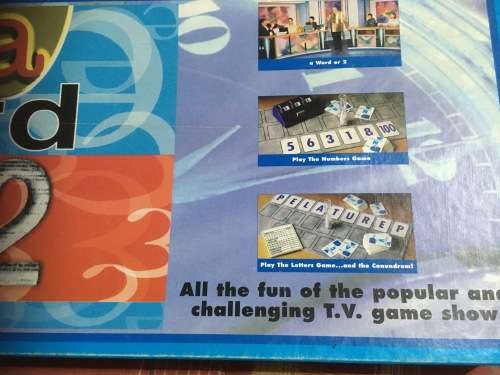 Jeremy Mansfield`s A Word or 2 board Game bassed on His TV Show (As New)