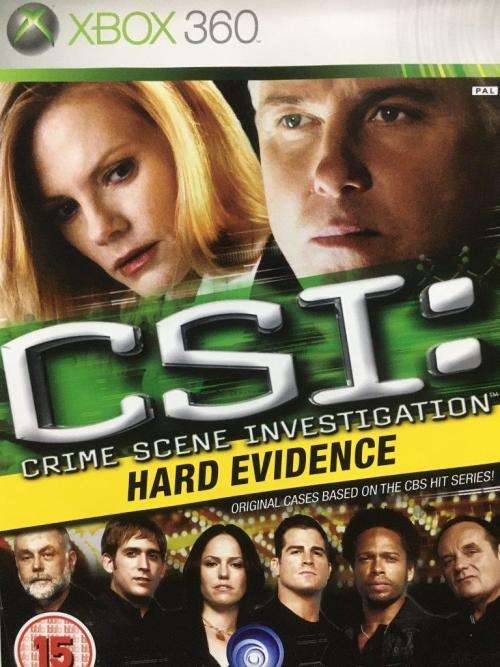 Xbox 360 - CSI Crime Scene Investigation Hard Evidence