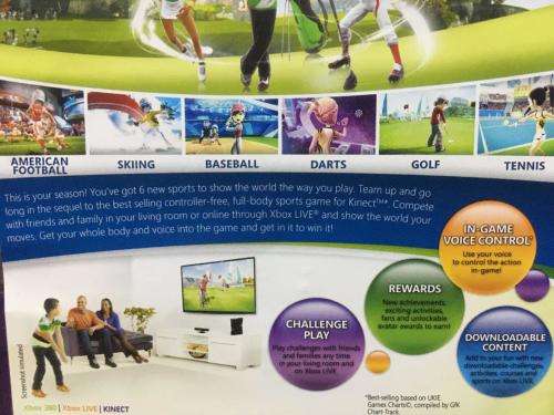 Xbox 360 - Kinect Sports Season Two